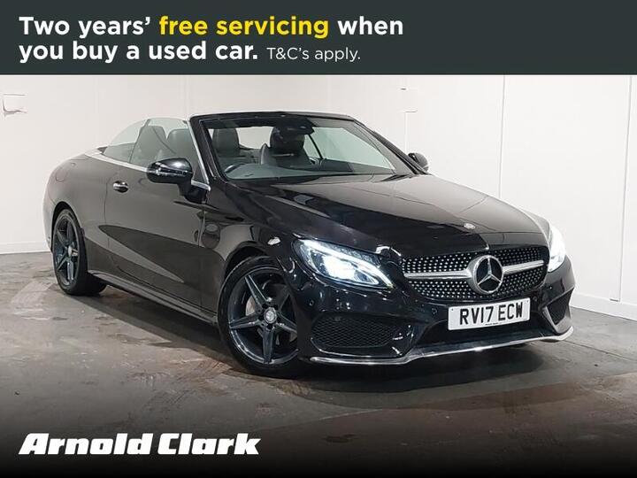 Mercedes-Benz C Class 2.1 C220d AMG Line Cabriolet G-Tronic+ Euro 6 (s/s) 2dr