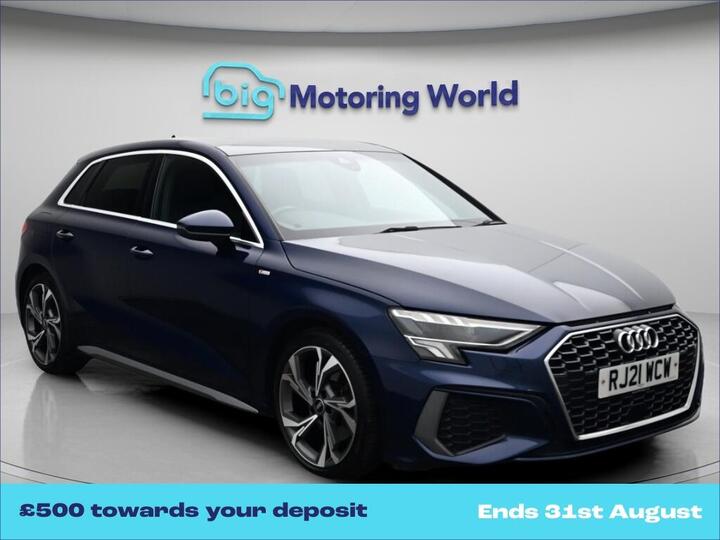Audi A3 1.5 TFSI 35 S Line Sportback S Tronic Euro 6 (s/s) 5dr