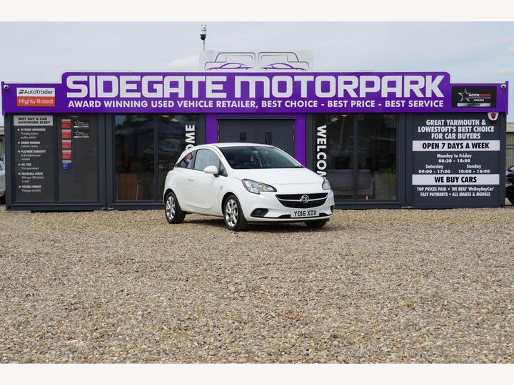 Vauxhall CORSA 1.4i EcoFLEX Energy Euro 6 3dr (a/c)
