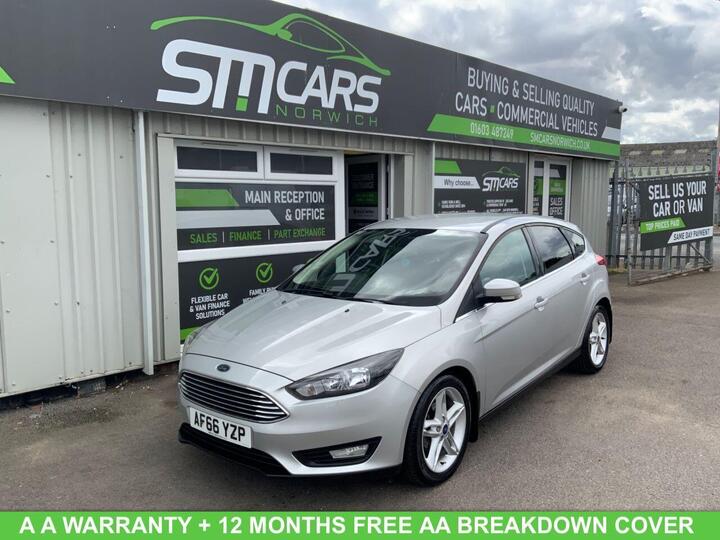 Ford FOCUS 1.0T EcoBoost Zetec Euro 6 (s/s) 5dr