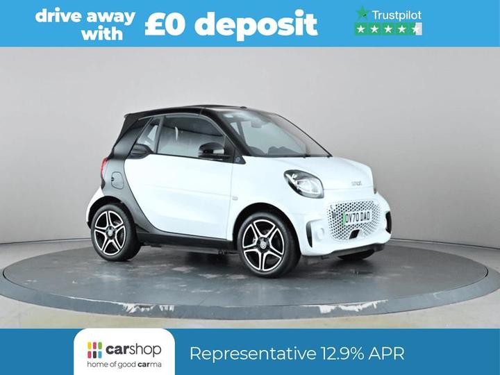 Smart Fortwo 17.6kWh Pulse Premium Cabriolet Auto 2dr (22kW Charger)