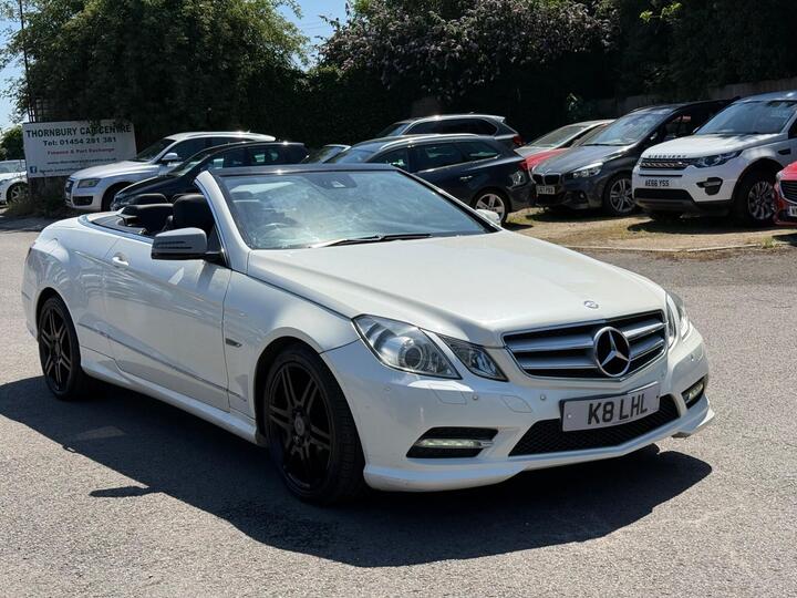Mercedes-Benz E Class 2.1 E250 CDI BlueEfficiency Sport Cabriolet G-Tronic+ Euro 5 (s/s) 2dr