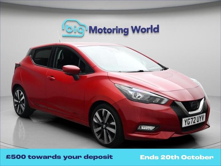 Nissan Micra 1.0 IG-T Tekna Euro 6 (s/s) 5dr