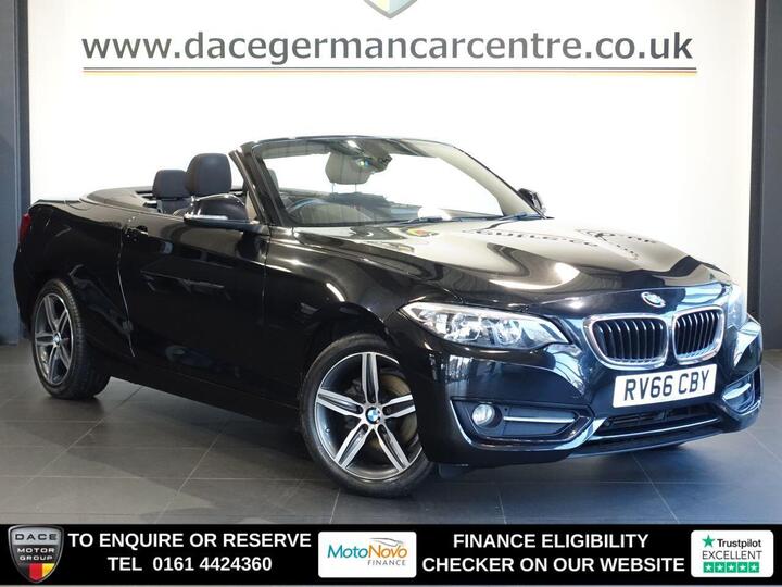 BMW 2 SERIES 1.5 218i Sport Euro 6 (s/s) 2dr