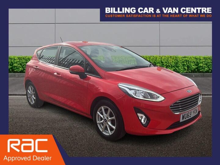 Ford Fiesta T EcoBoost Zetec Hatchback 1.0 Manual Petrol