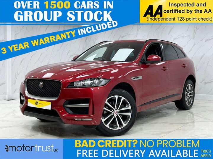 Jaguar F-PACE 2.0 D180 R-Sport Auto AWD Euro 6 (s/s) 5dr