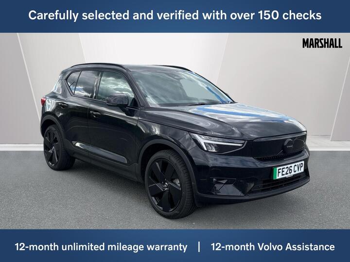 Volvo EX40 Single Motor Extended Range 82kWh Plus Black Edition Auto 5dr