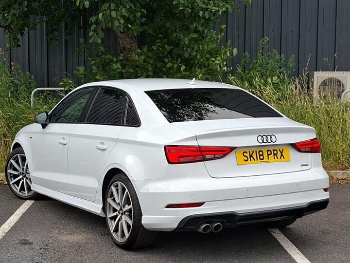 Audi A3 2.0 TFSI Black Edition S Tronic Quattro Euro 6 (s/s) 4dr