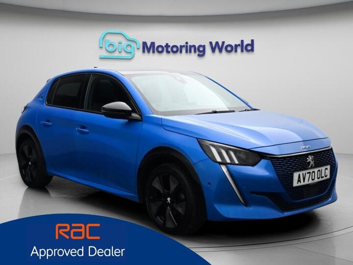 Peugeot E-208 50kWh GT Auto 5dr