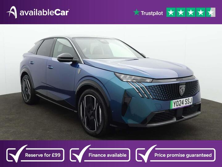 Peugeot E-3008 73kWh GT Auto 5dr Peugeot E-3008 73kWh GT Auto 5dr