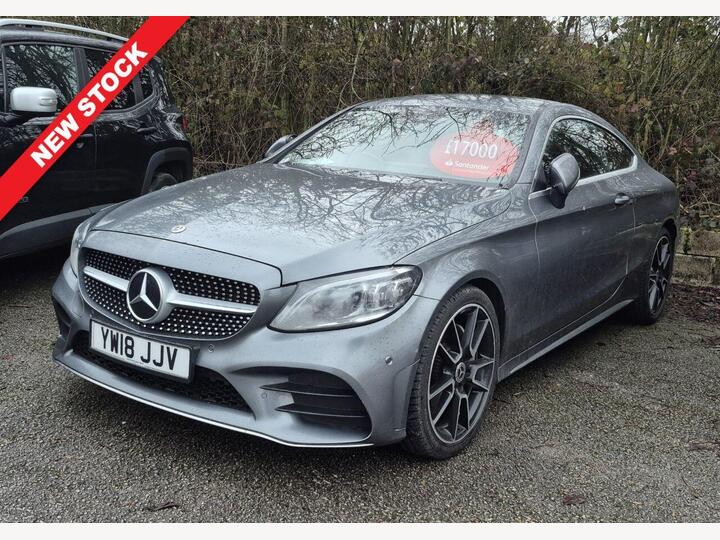 Mercedes-Benz C-CLASS 2.0 C220d AMG Line (Premium) G-Tronic+ Euro 6 (s/s) 2dr