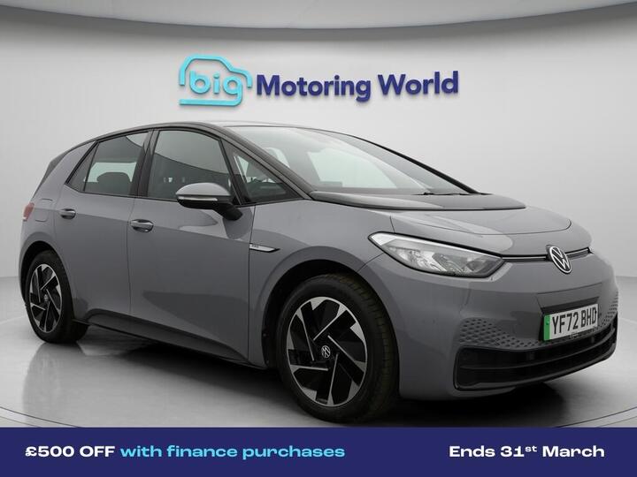 Volkswagen ID.3 Pro Performance 58kWh Life Auto 5dr