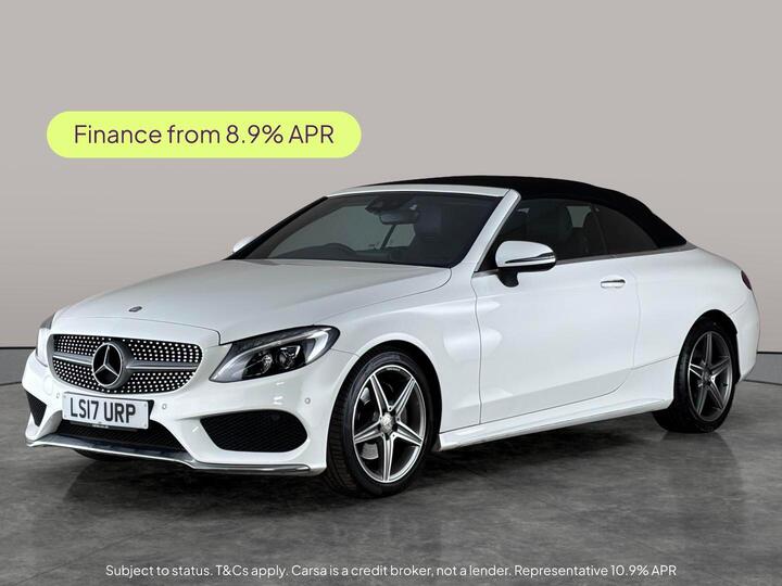 Mercedes-Benz C Class 2.1 C220d AMG Line Cabriolet G-Tronic+ Euro 6 (s/s) 2dr