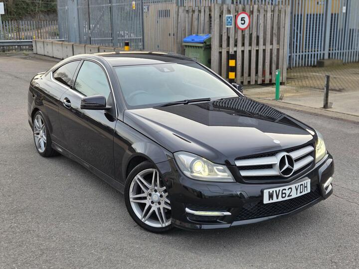Mercedes-Benz C Class 1.6 C180 BlueEfficiency AMG Sport Plus G-Tronic+ Euro 5 (s/s) 2dr