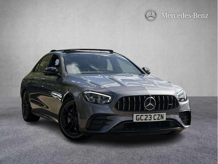 Mercedes-Benz E Class 3.0 E53h BiTurbo MHEV AMG Night Edition (Premium Plus) SpdS TCT 4MATIC+ Euro 6 (s/s) 4dr Mercedes-Benz E Class 3.0 E53h BiTurbo MHEV AMG Night Edition (Premium Plus) SpdS TCT 4MATIC+ Euro 6 (s/s) 4dr