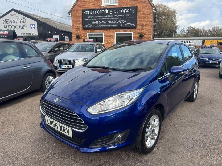 Ford Fiesta 1.25 Zetec Euro 6 5dr Ford Fiesta 1.25 Zetec Euro 6 5dr