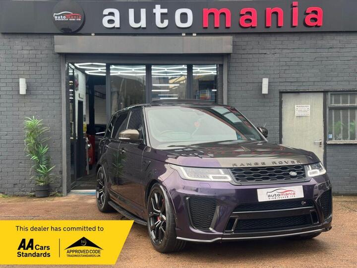 Land Rover RANGE ROVER SPORT 5.0 P575 V8 SVR Auto 4WD Euro 6 (s/s) 5dr