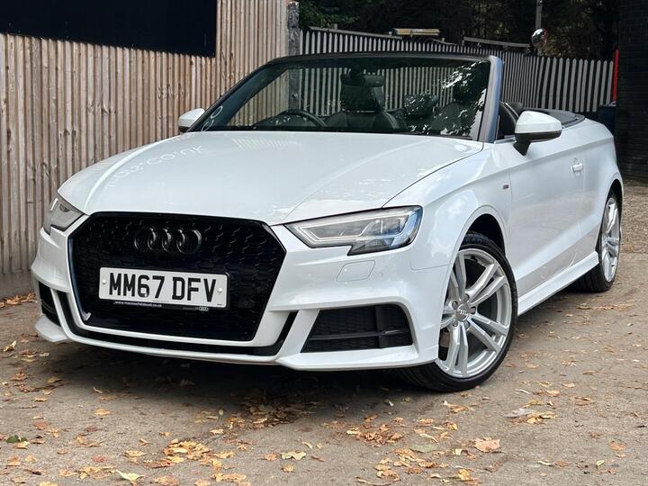 Audi A3 Cabriolet 1.5 TFSI CoD S Line S Tronic Euro 6 (s/s) 2dr