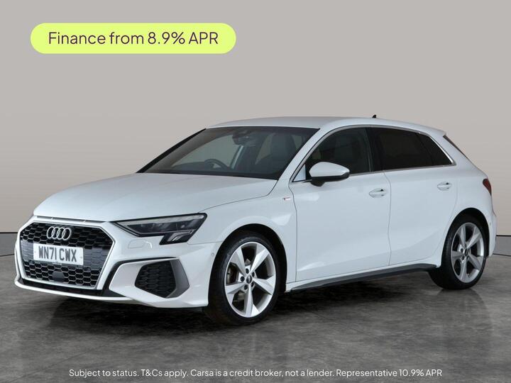 Audi A3 1.0 TFSI 30 S Line Sportback Euro 6 (s/s) 5dr