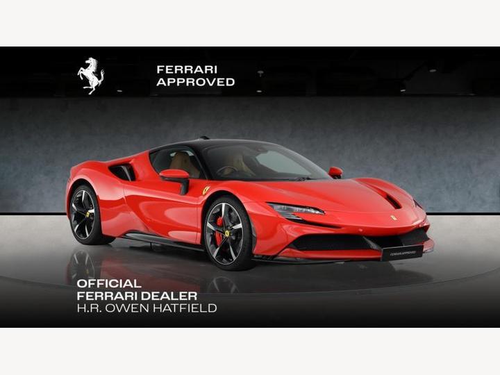 Ferrari SF90 4.0T V8 7.9kWh F1 DCT 4WD Euro 6 (s/s) 2dr