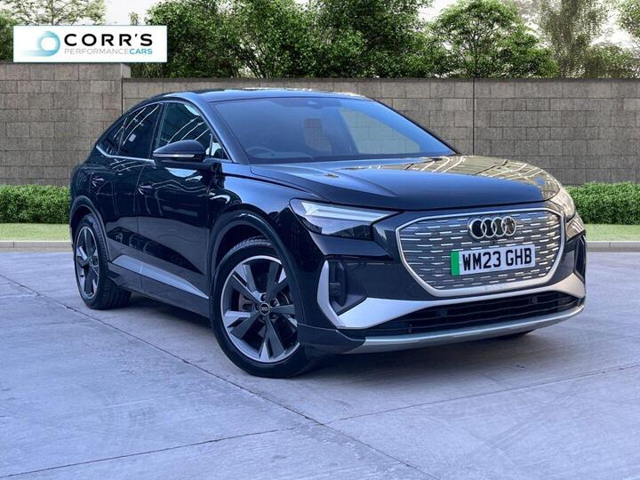 Audi Q4 E-TRON 50 S Line Sportback Auto Quattro 5dr 82kWh