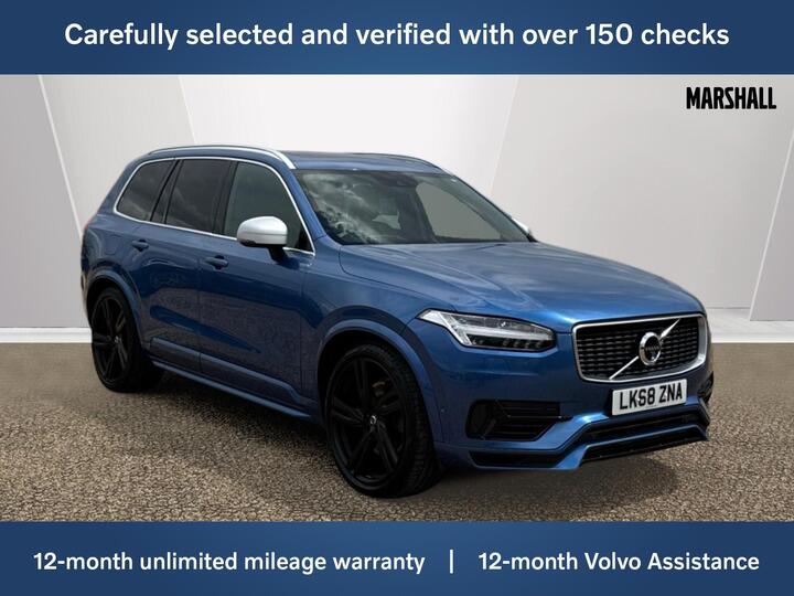 Volvo XC90 2.0h T8 Twin Engine 10.4kWh R-Design Pro Auto 4WD Euro 6 (s/s) 5dr