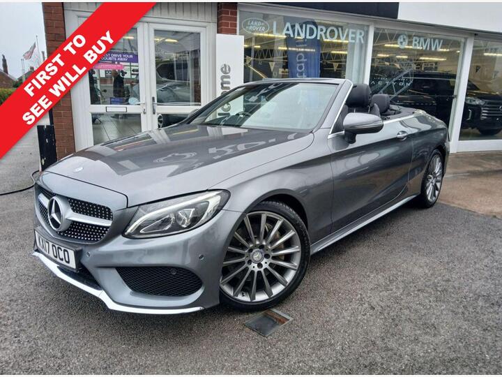 Mercedes-Benz C-CLASS 2.1 C250d AMG Line (Premium Plus) Cabriolet G-Tronic+ Euro 6 (s/s) 2dr