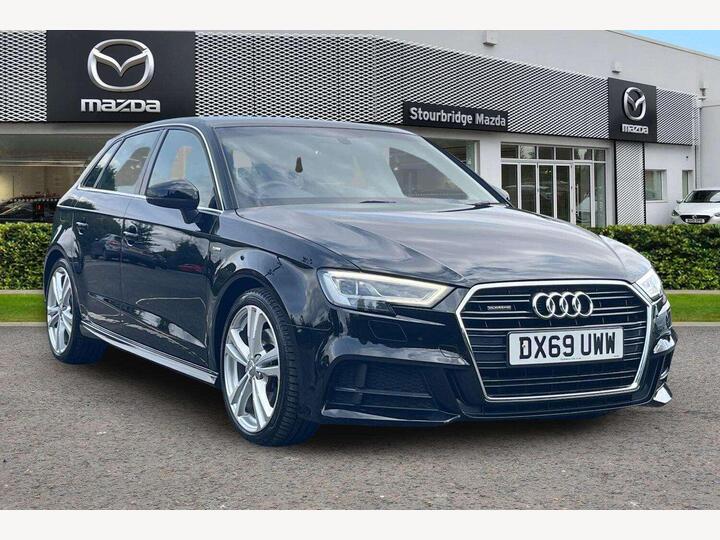 Audi A3 2.0 TFSI 40 S Line Sportback S Tronic Quattro Euro 6 (s/s) 5dr