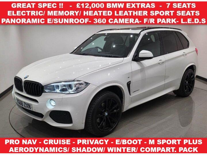 BMW X5 3.0 30d M Sport Auto XDrive Euro 6 (s/s) 5dr