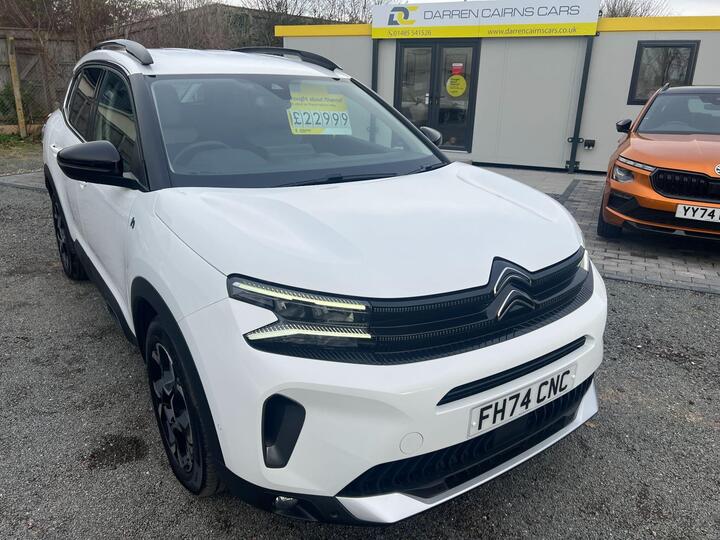 Citroen C5 Aircross 1.6 14.2kWh MAX E-EAT8 Euro 6 (s/s) 5dr Citroen C5 Aircross 1.6 14.2kWh MAX E-EAT8 Euro 6 (s/s) 5dr