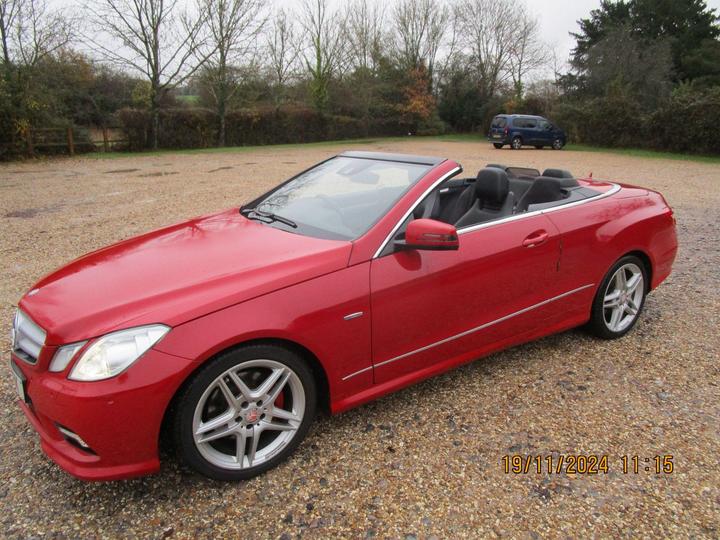 Mercedes-Benz E Class 1.8 E250 CGI BlueEfficiency Sport Cabriolet Tiptronic Euro 5 2dr