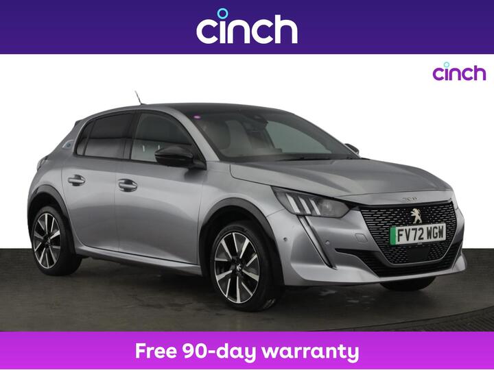 Peugeot E-208 50kWh GT Auto 5dr (7.4kW Charger)