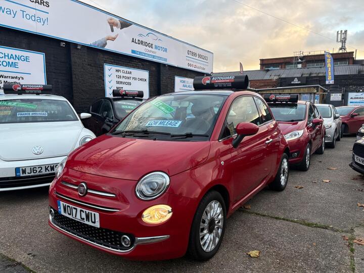 Fiat 500 1.2 Lounge Euro 6 (s/s) 3dr