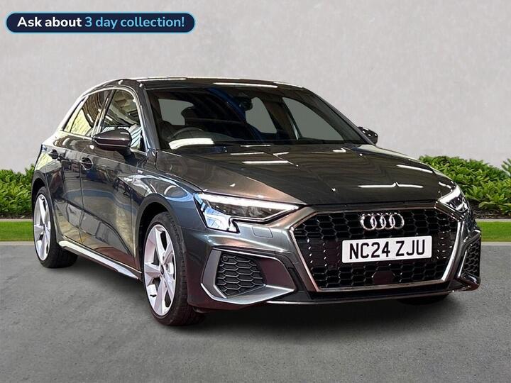 Audi A3 1.0 TFSI 30 S Line Sportback S Tronic Euro 6 (s/s) 5dr