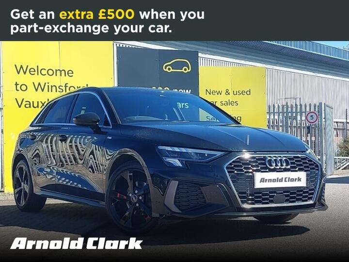 Audi A3 1.0 TFSI 30 S Line Sportback S Tronic Euro 6 (s/s) 5dr