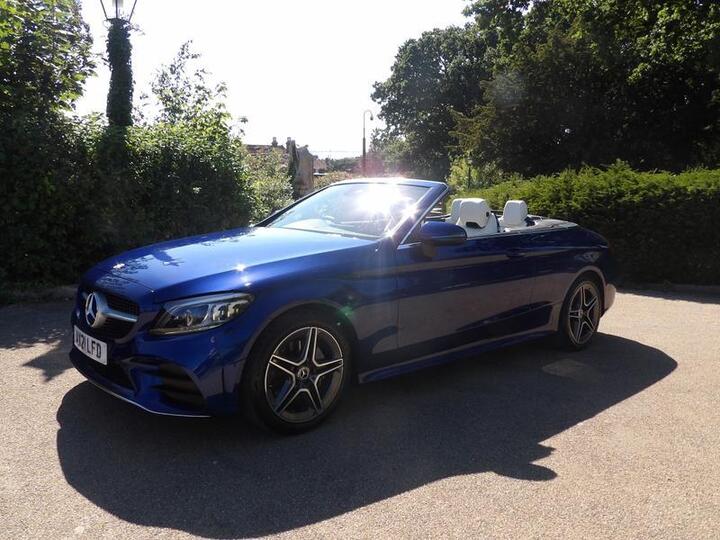 Mercedes-Benz C Class 1.5 C200 MHEV AMG Line Edition (Premium) Cabriolet G-Tronic+ Euro 6 (s/s) 2dr