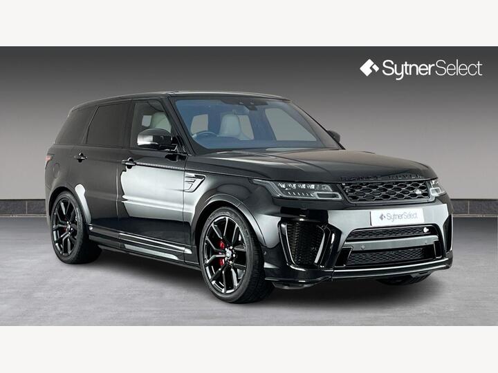 Land Rover Range Rover Sport 5.0 P575 V8 SVR Auto 4WD Euro 6 (s/s) 5dr Land Rover Range Rover Sport 5.0 P575 V8 SVR Auto 4WD Euro 6 (s/s) 5dr