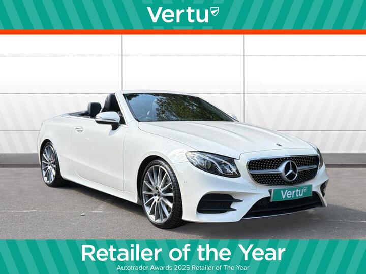 Mercedes-Benz E Class 2.0 E220d AMG Line (Premium) Cabriolet G-Tronic+ Euro 6 (s/s) 2dr