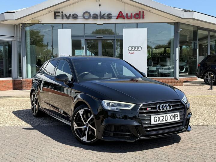 Audi A3 2.0 TFSI Black Edition Sportback S Tronic Quattro Euro 6 (s/s) 5dr