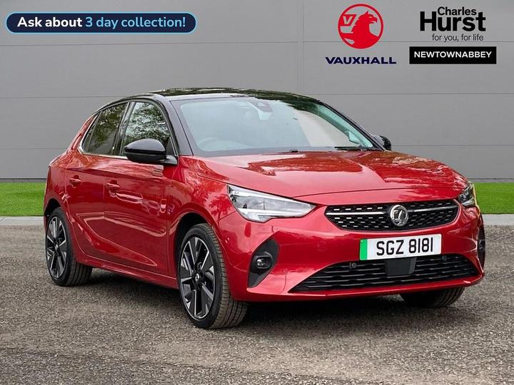 Vauxhall CORSA 50kWh Elite Nav Auto 5dr (7.4Kw Charger)