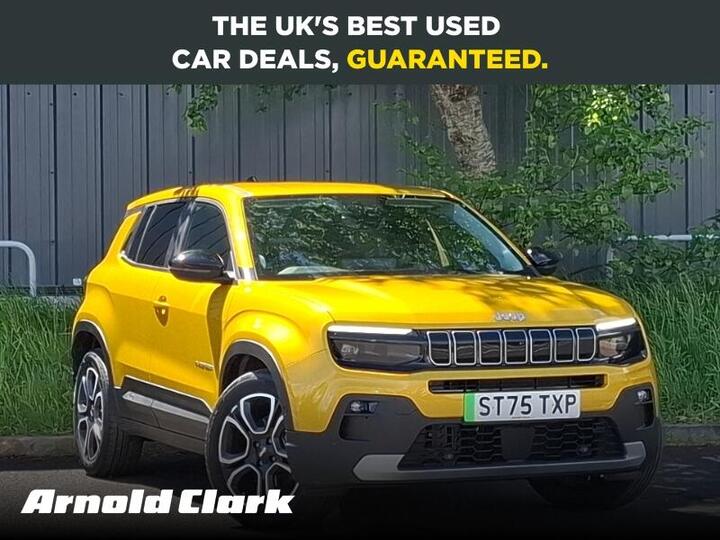 Jeep Avenger 54kWh E-Summit Auto 5dr Jeep Avenger 54kWh E-Summit Auto 5dr
