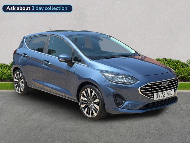 Ford FIESTA 1.0T EcoBoost MHEV Titanium X DCT Euro 6 (s/s) 5dr