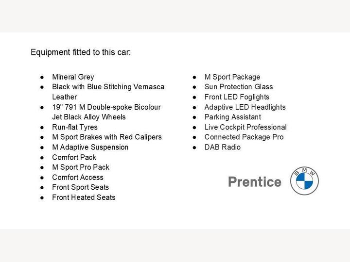 BMW 3 Series 2.0 320i M Sport Auto XDrive Euro 6 (s/s) 4dr
