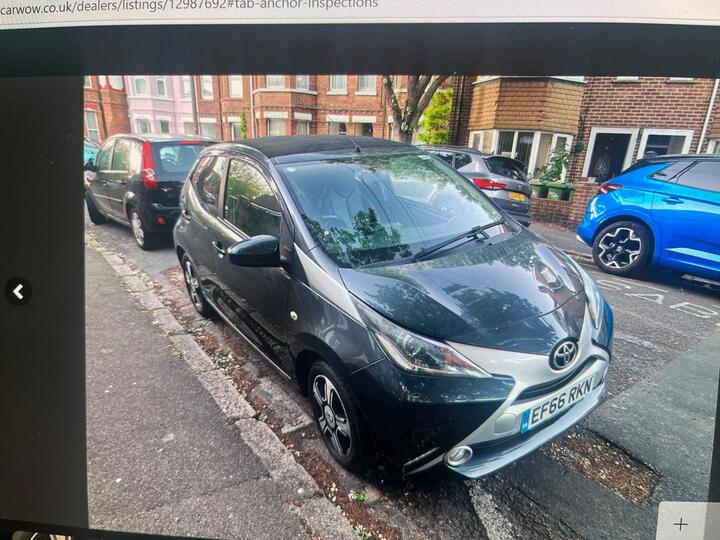 Toyota AYGO 1.0 VVT-i X-clusiv 2 X-wave X-shift Euro 6 5dr
