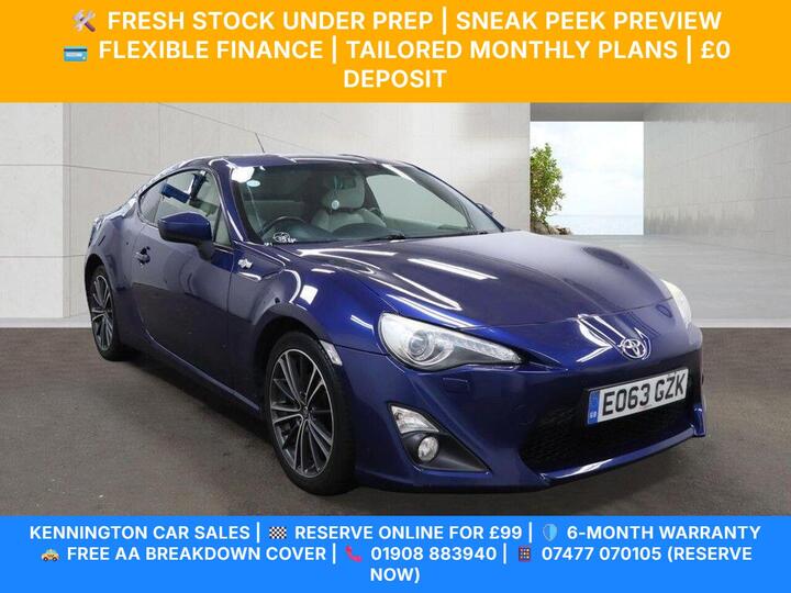 Toyota GT86 2.0 Boxer D-4S Auto Euro 5 2dr