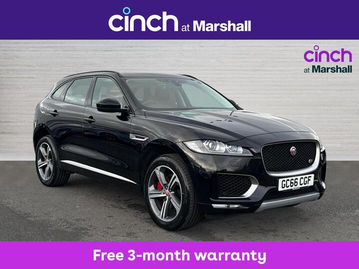Jaguar F-PACE 3.0 D300 V6 S Auto AWD Euro 6 (s/s) 5dr Jaguar F-PACE 3.0 D300 V6 S Auto AWD Euro 6 (s/s) 5dr