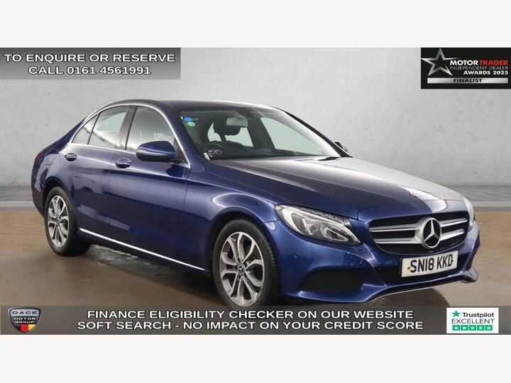 Mercedes-Benz C-CLASS 1.6 C200d Sport G-Tronic+ Euro 6 (s/s) 4dr Mercedes-Benz C-CLASS 1.6 C200d Sport G-Tronic+ Euro 6 (s/s) 4dr