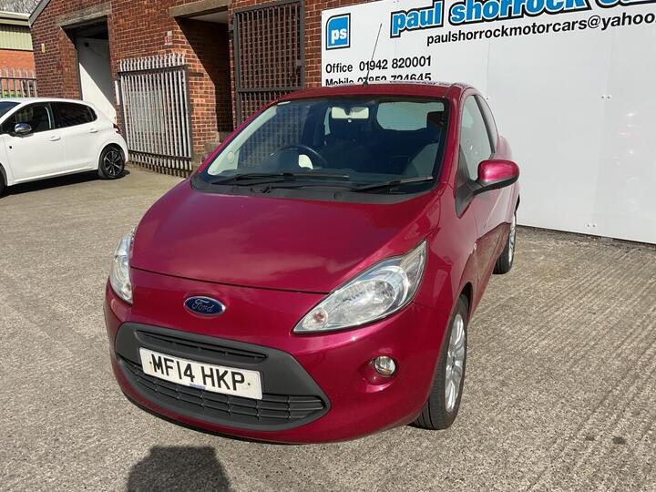Ford KA HATCHBACK 1.2 Zetec Euro 6 (s/s) 3dr