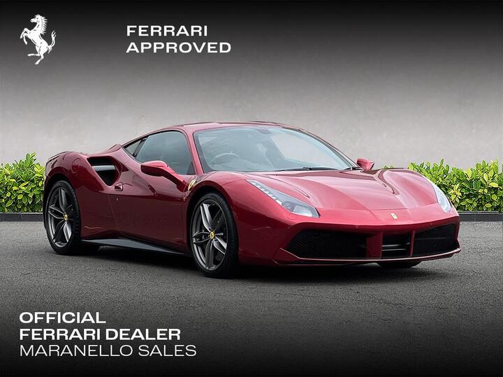Ferrari 488 GTB 3.9T V8 GTB F1 DCT Euro 6 (s/s) 2dr