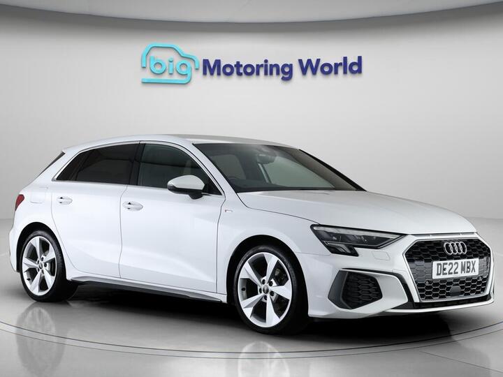 Audi A3 1.5 TFSI 35 S Line Sportback S Tronic Euro 6 (s/s) 5dr
